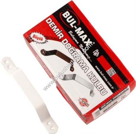 BULMAX DEMİR DOĞRAMA KULP BÜYÜK BEYAZ (24 ADET) BMX3123